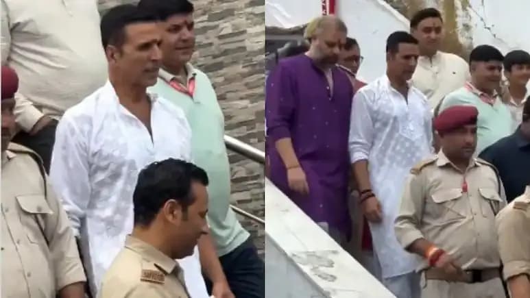 Akshay Kumar Visits Vaishno Devi Temple Ahead Of Welcome To The Jungle Release