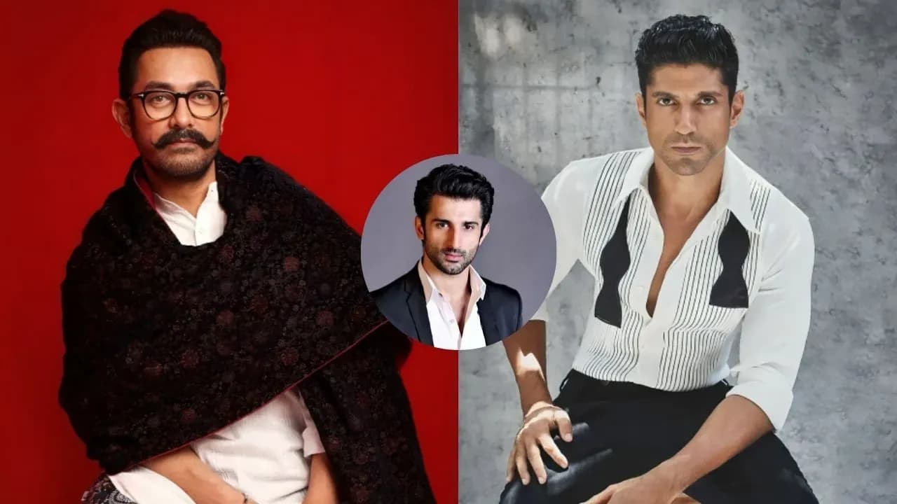 Aamir Khan, Farhan Akhtar, Sidhant gupta
