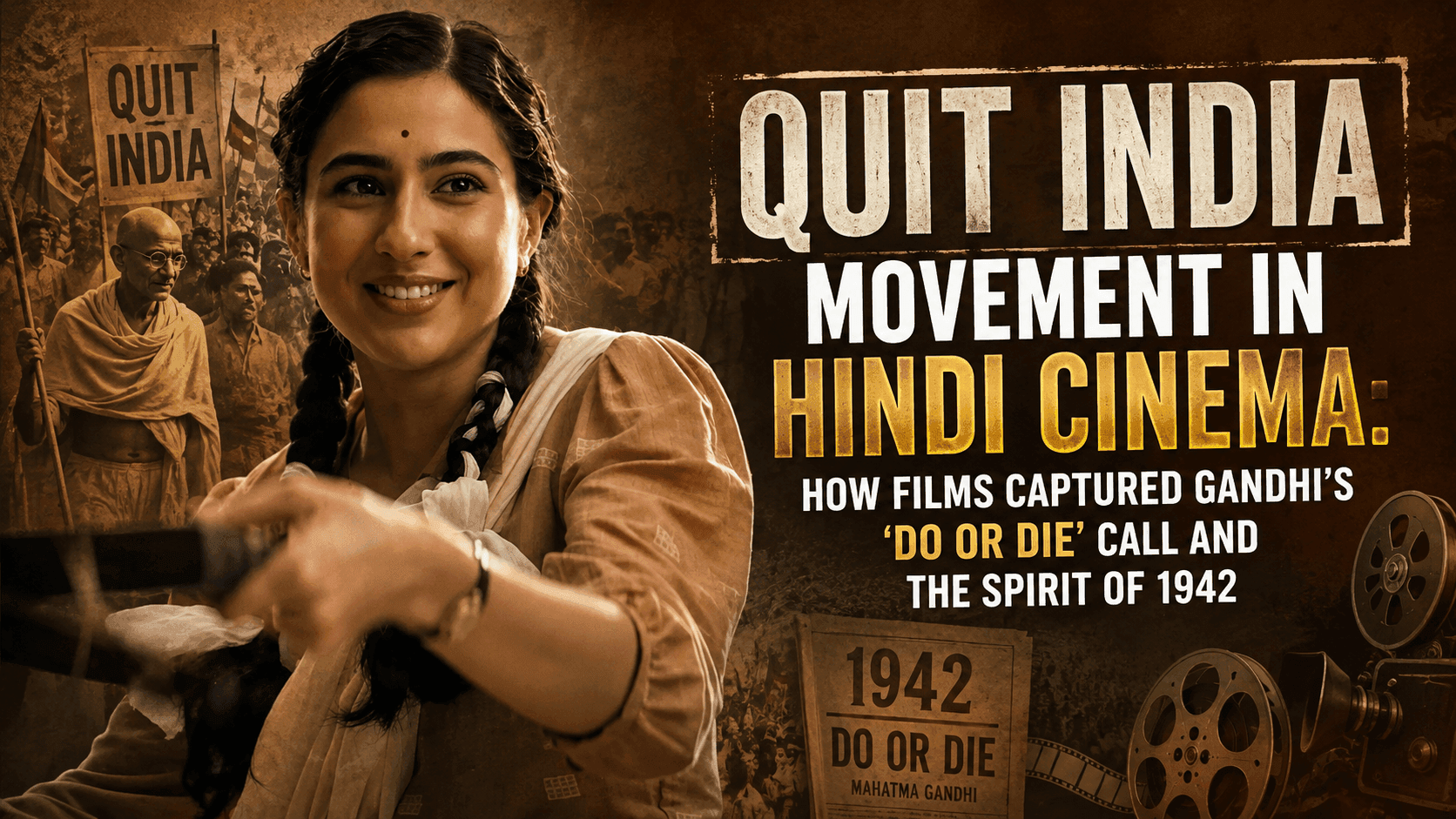 Quit India Movement: How Hindi Cinema Showed 1942 Struggle