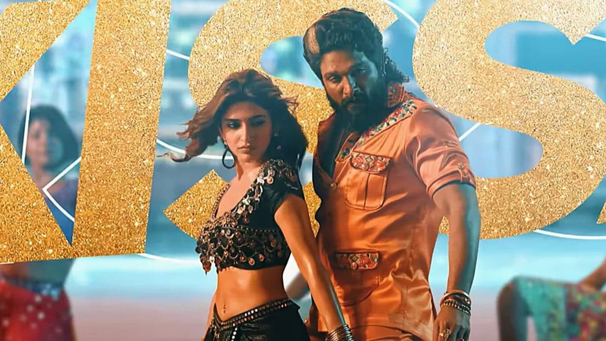 Allu arjun and sreeleela