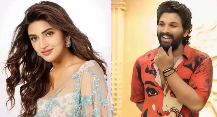 Allu arjun and sreeleela