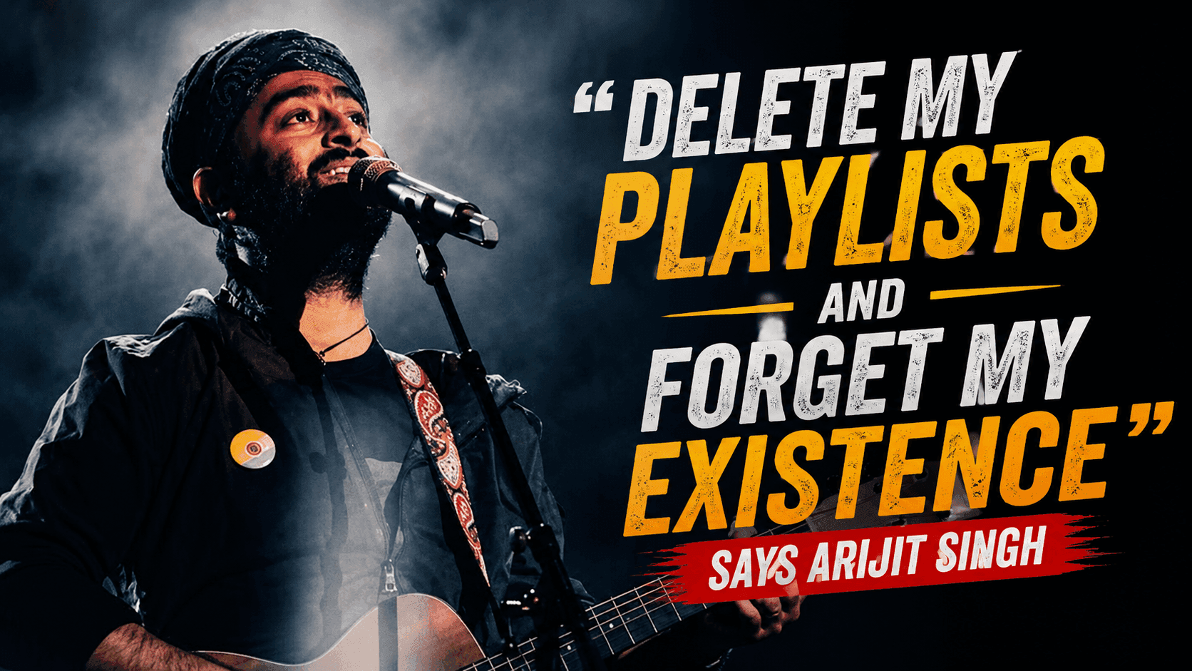 Arijit Singh Hits Back at Fan Who Criticised His Stand