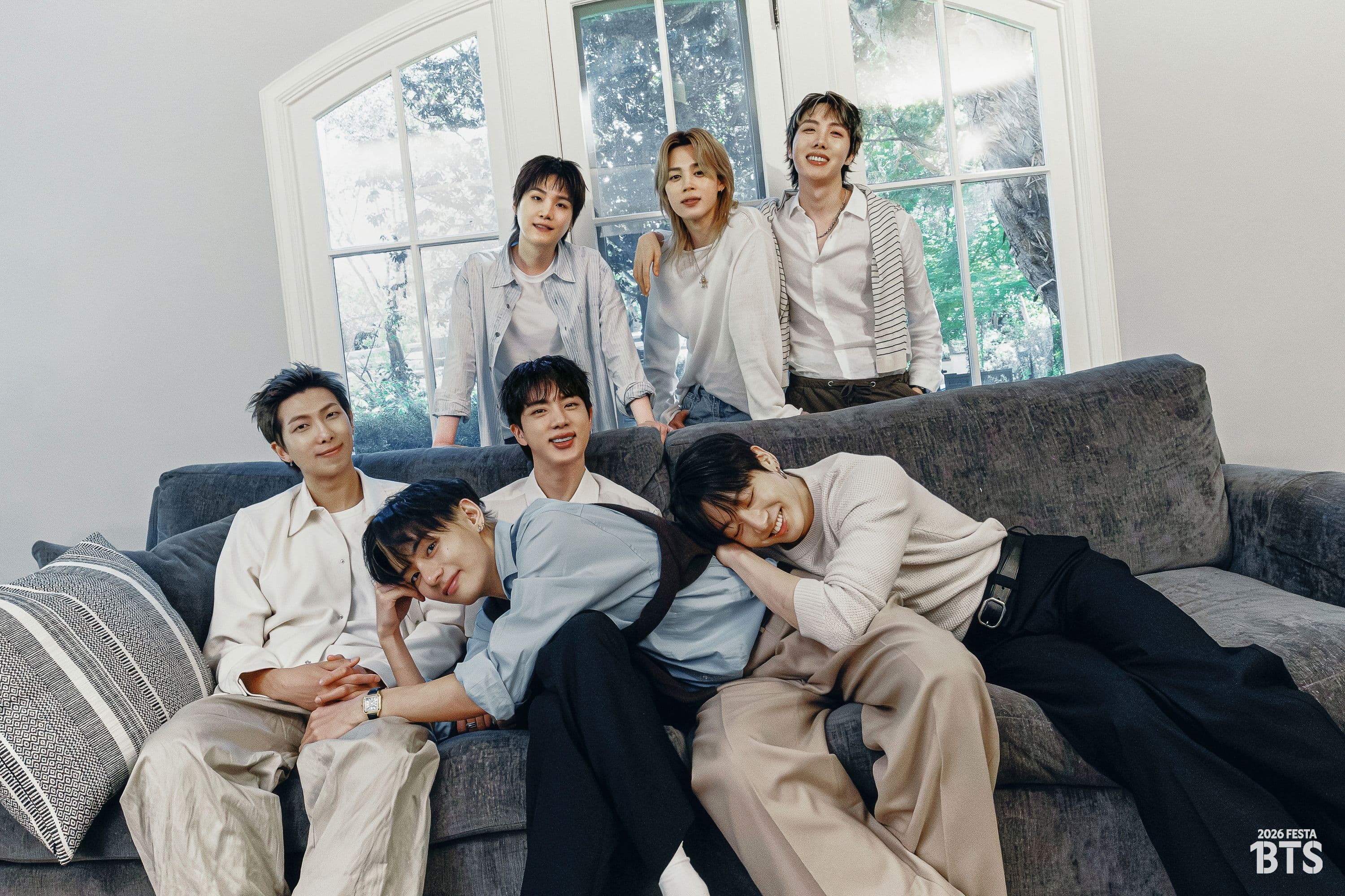 BTS Reunites for First OT7 Family Portrait in 4 Years