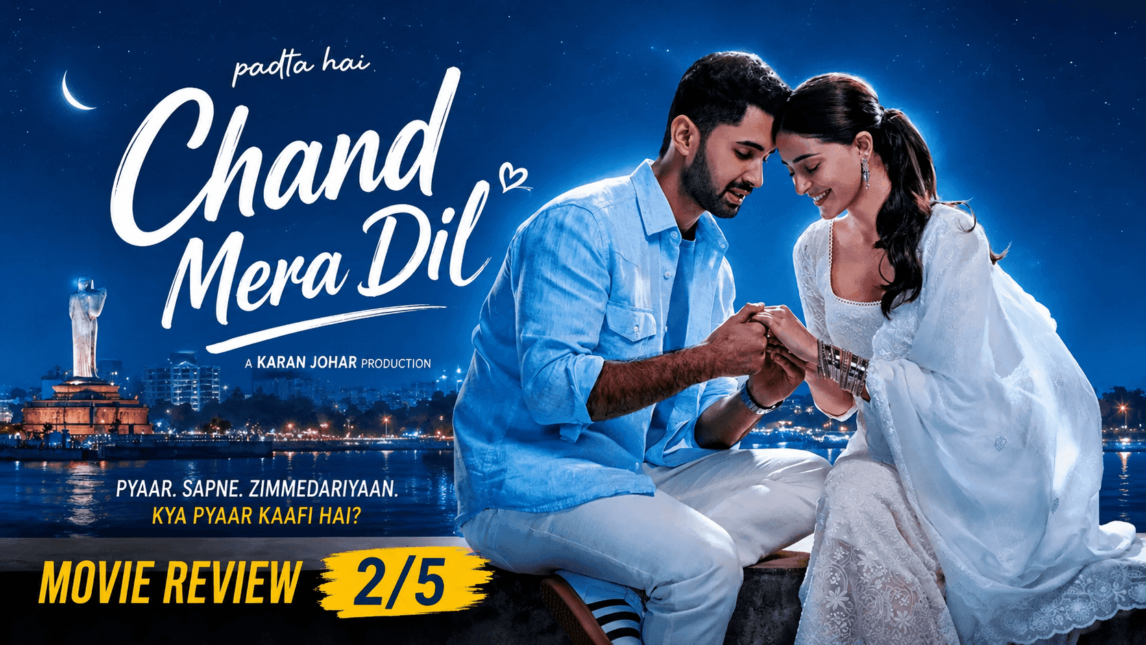 Chand Mera Dil Review: Ananya Panday-Lakshay’s Gen-Z Romance Falls Flat