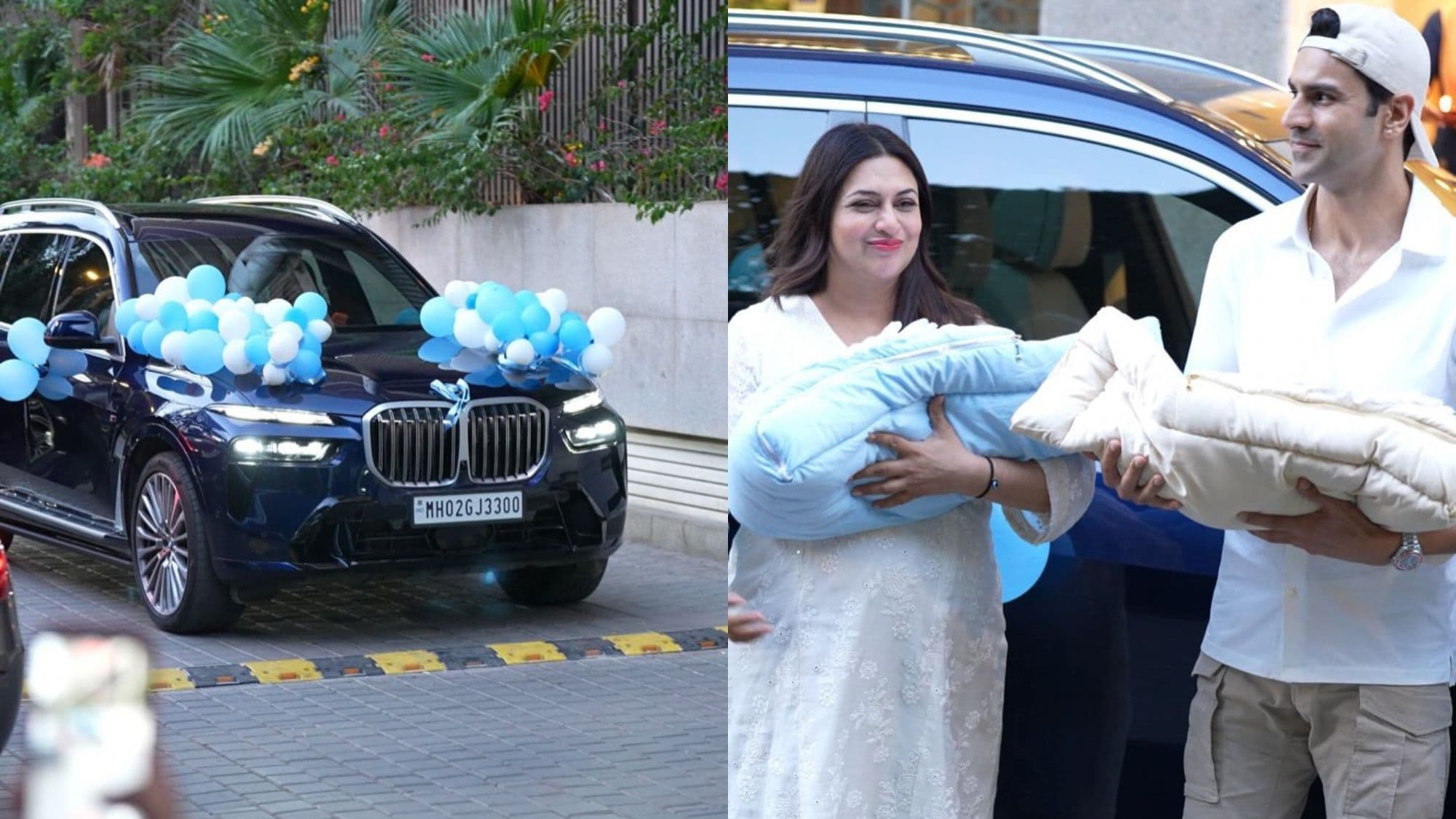 Divyanka Tripathi and Vivek Dahiya Make First Appearance with Twins