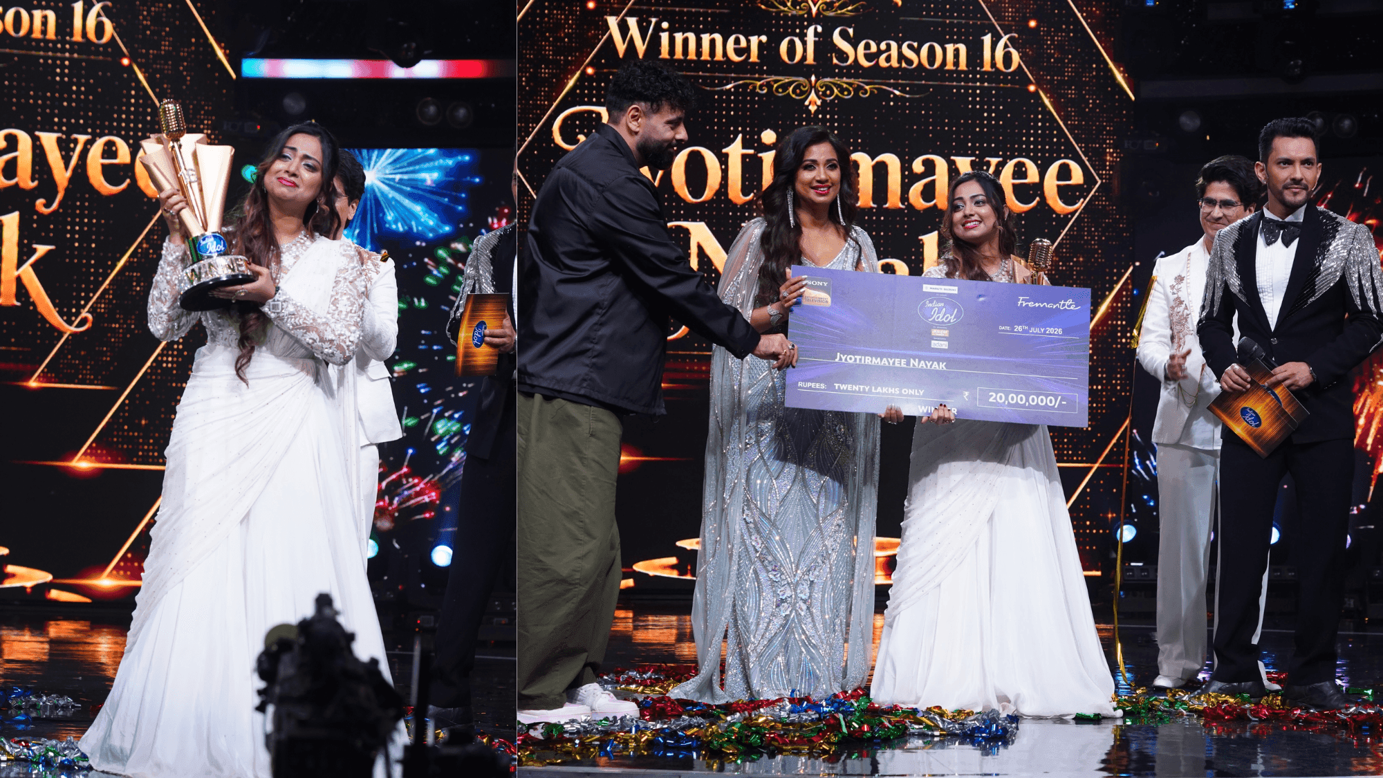 Jyotirmayee Lifts Indian Idol 16 Trophy, Wins ₹20 Lakh