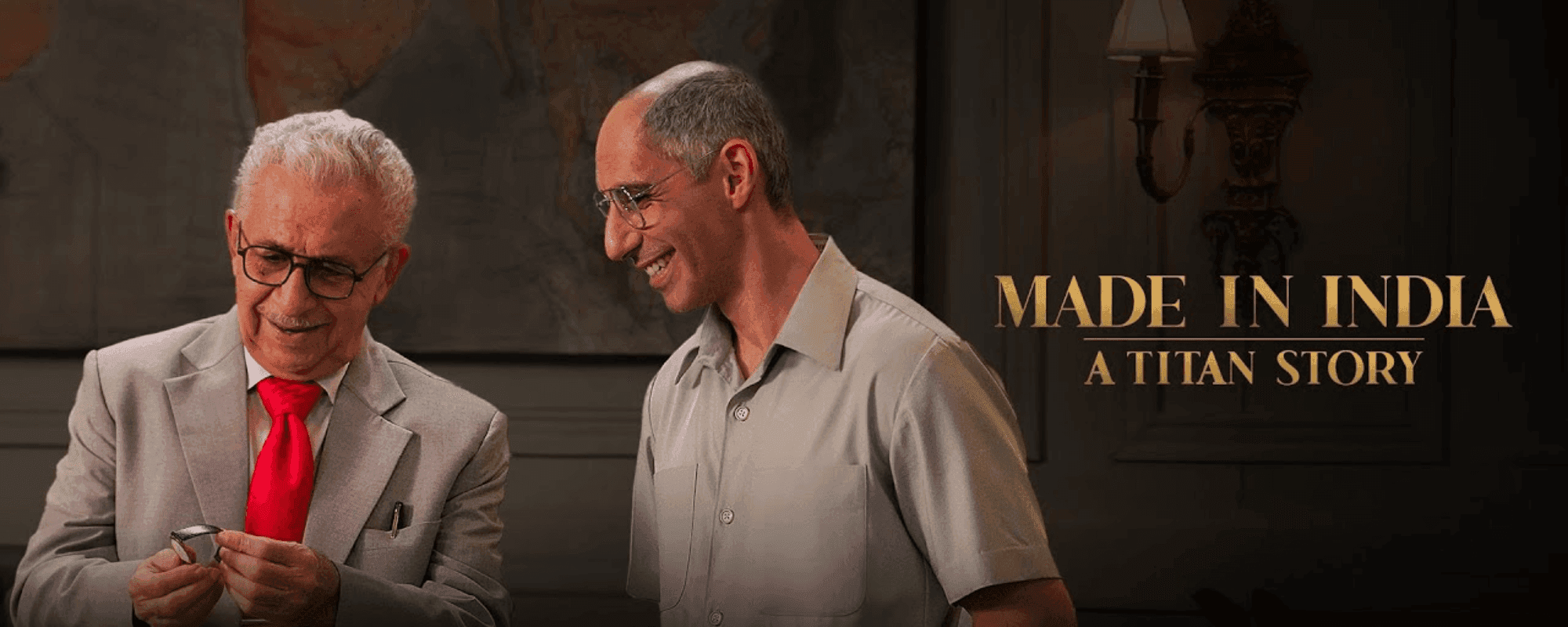 Made in India - A Titan Story backdrop