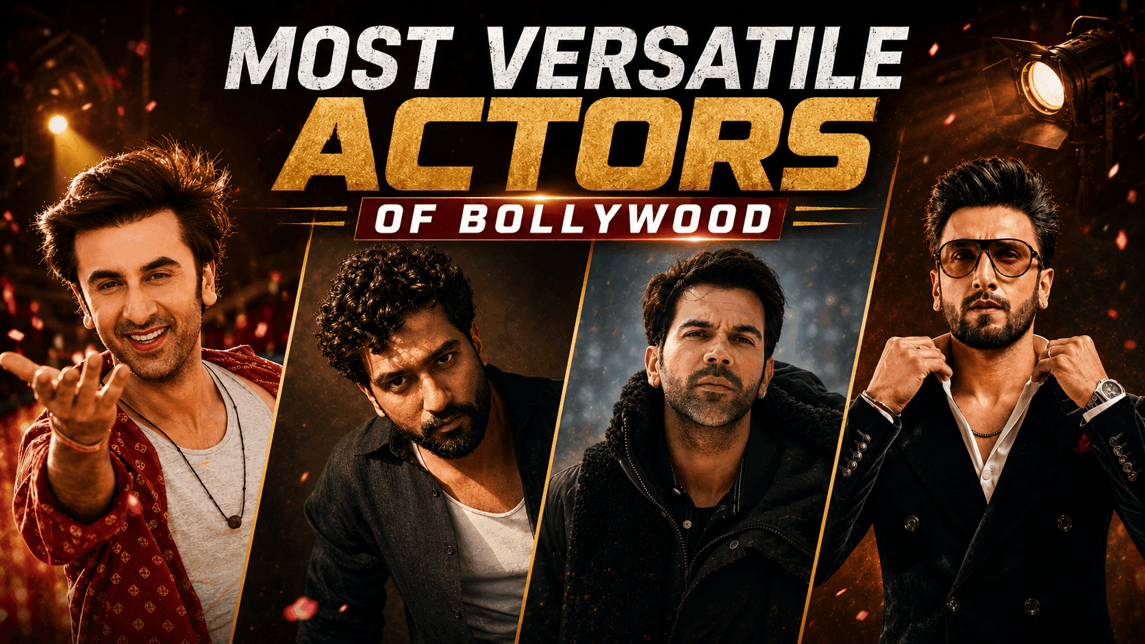 Top 4 Bollywood Actors Who Redefined Versatility