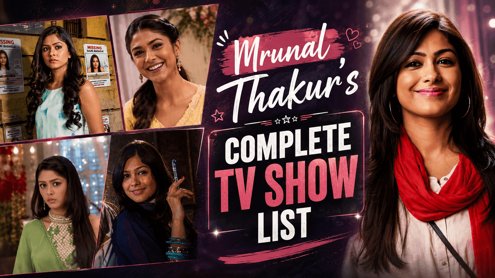 Before Bollywood Success, Mrunal Thakur Won Hearts on TV