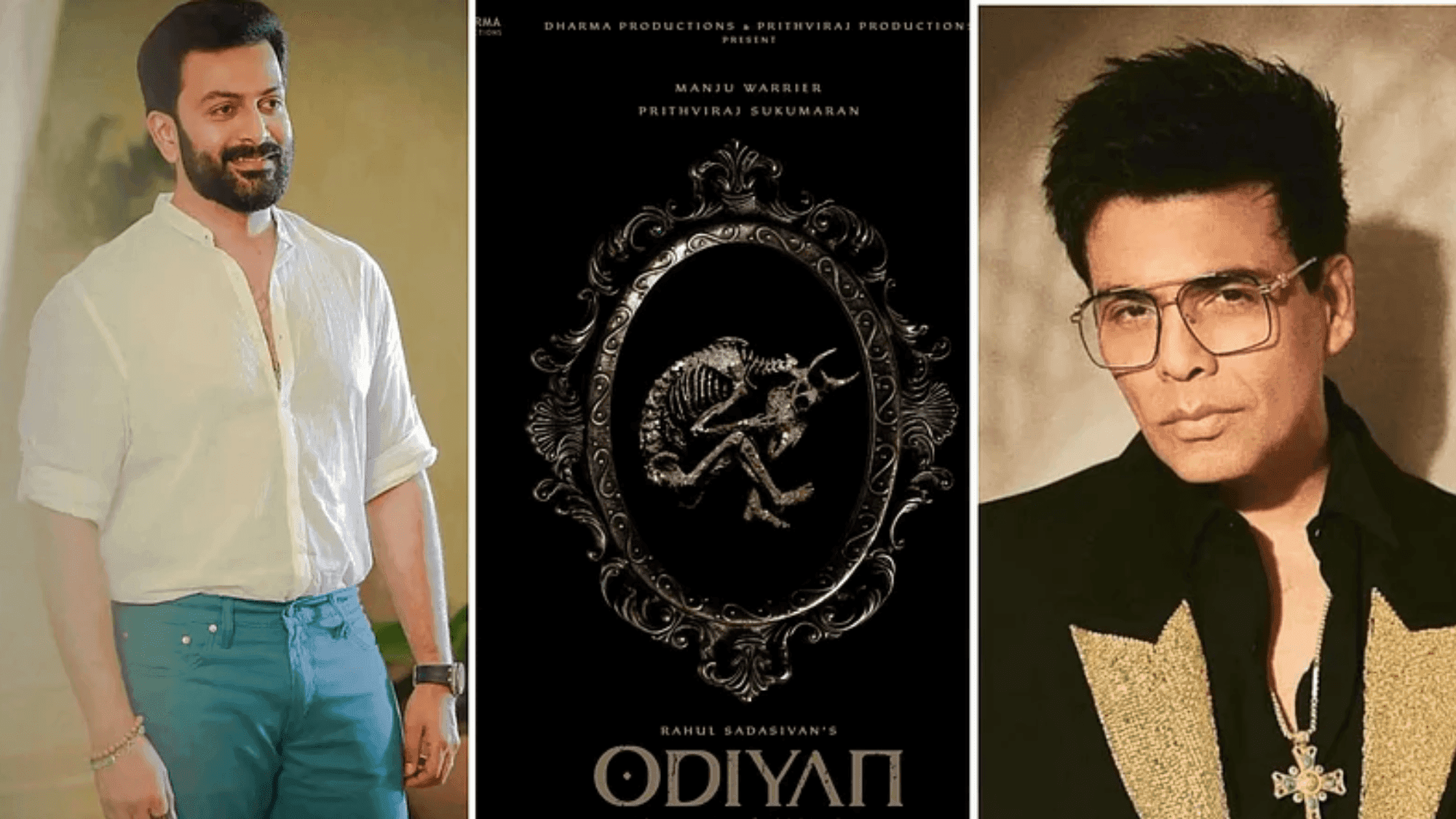 Karan Johar’s Dharma Debuts in Malayalam with Odiyan