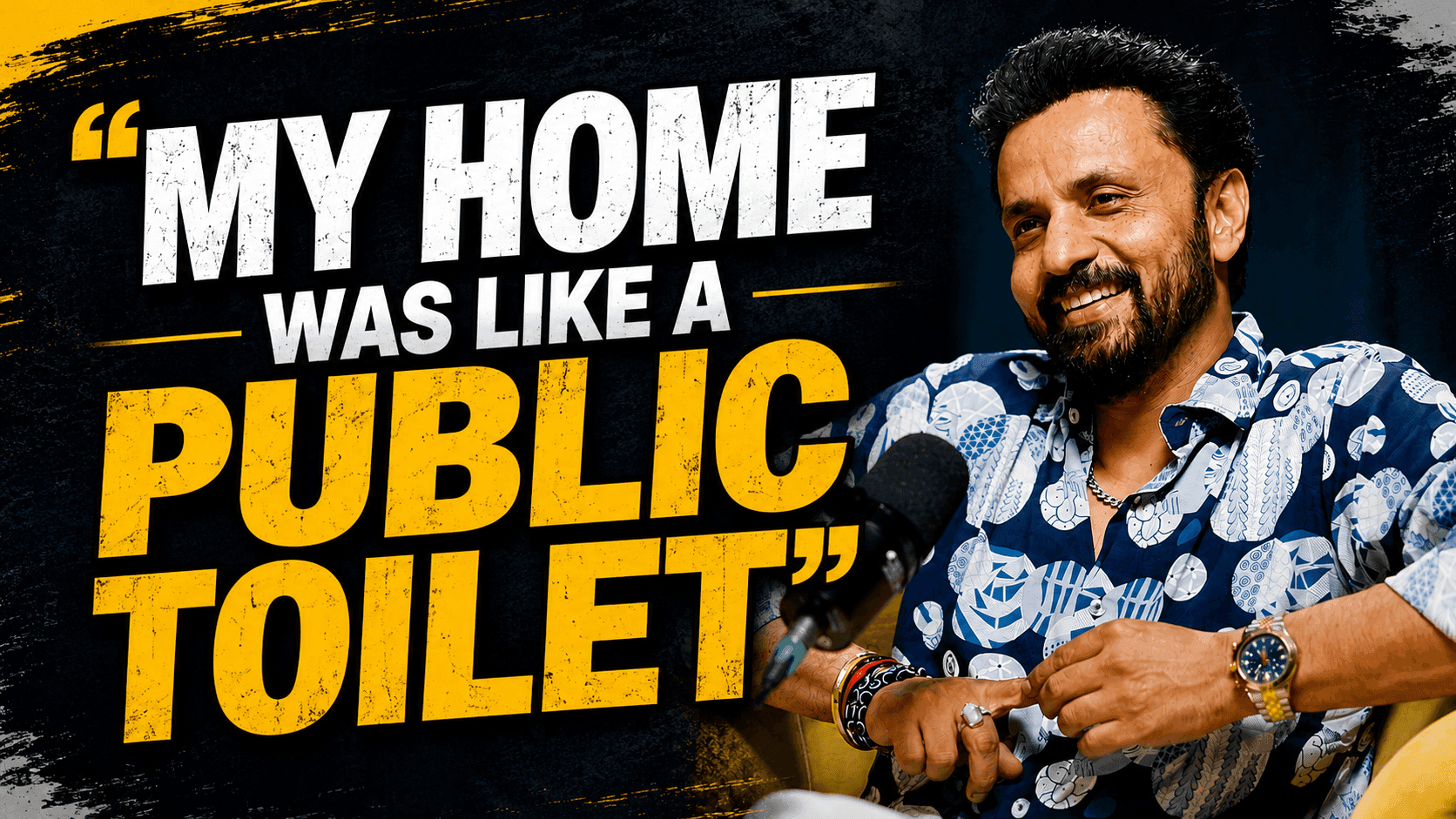 Rajiv Thakur Says Home Felt Like Public Toilet
