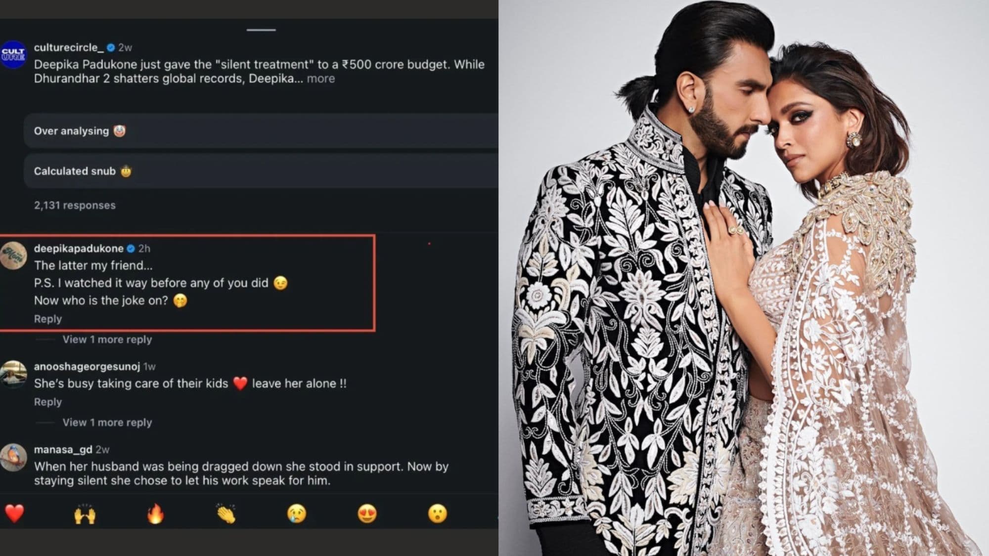 Ranveer Deepika Profile