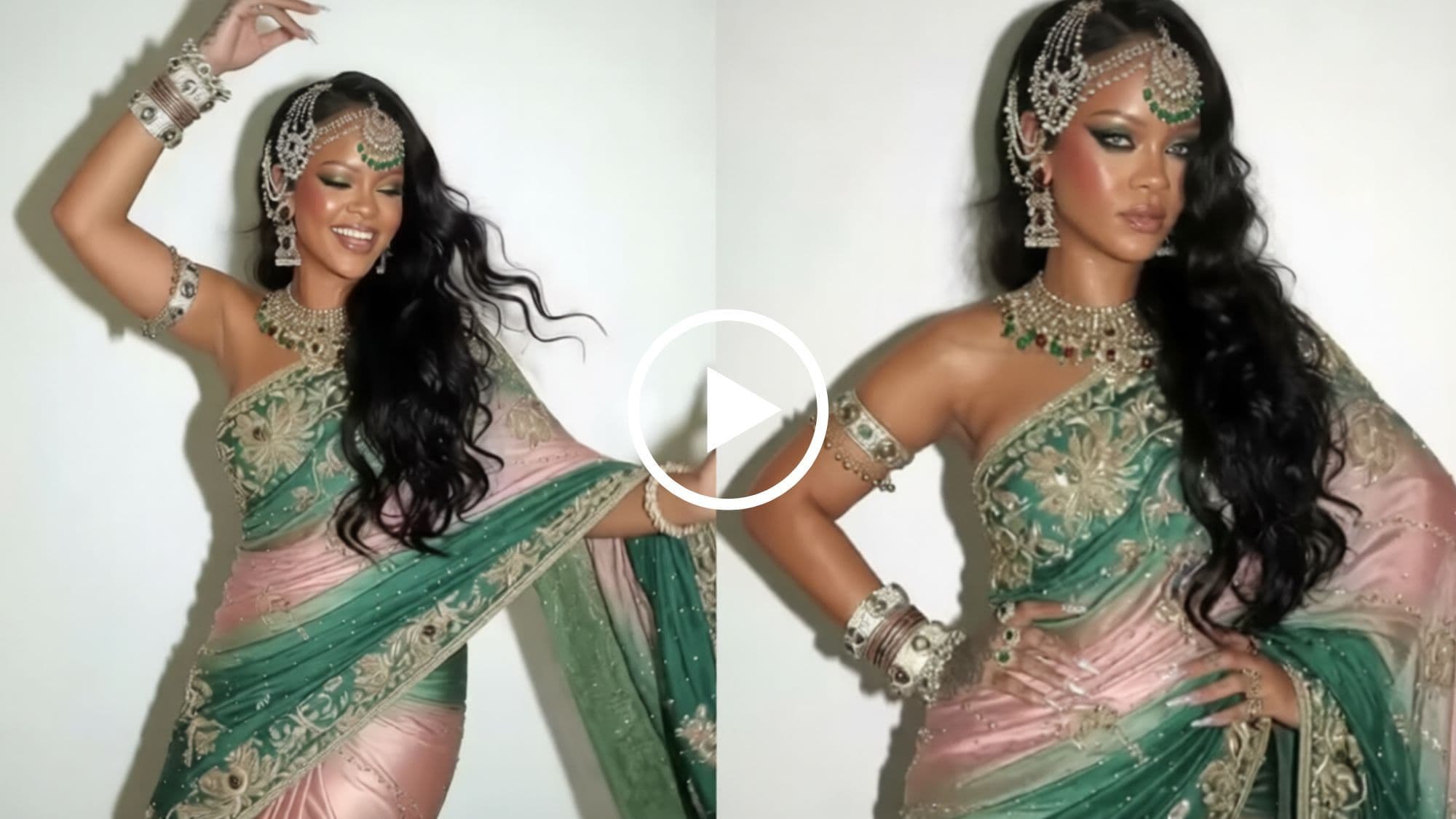 International star Rihanna stuns in saree, look goes viral