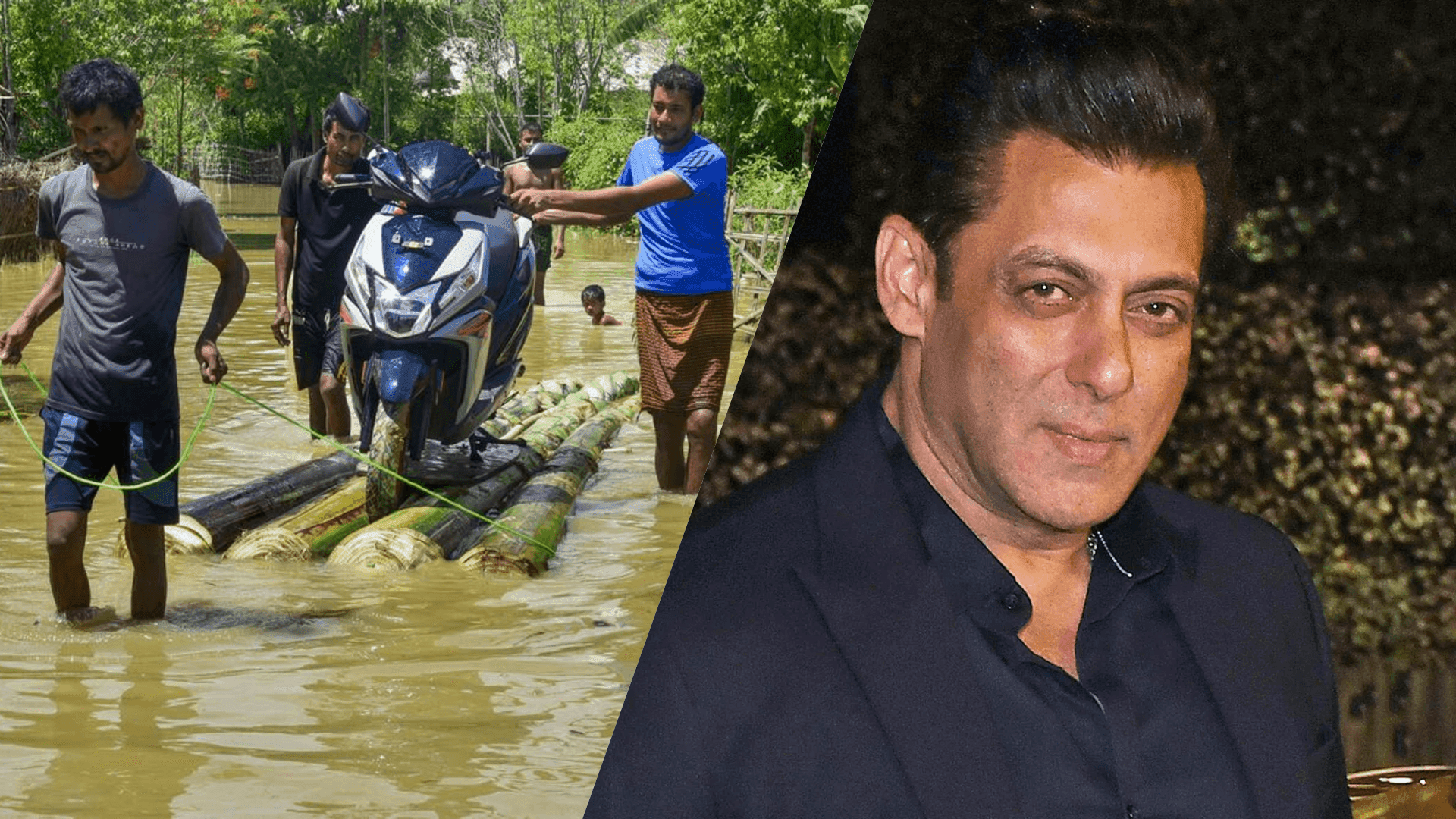 Salman Khan - Assam Flood