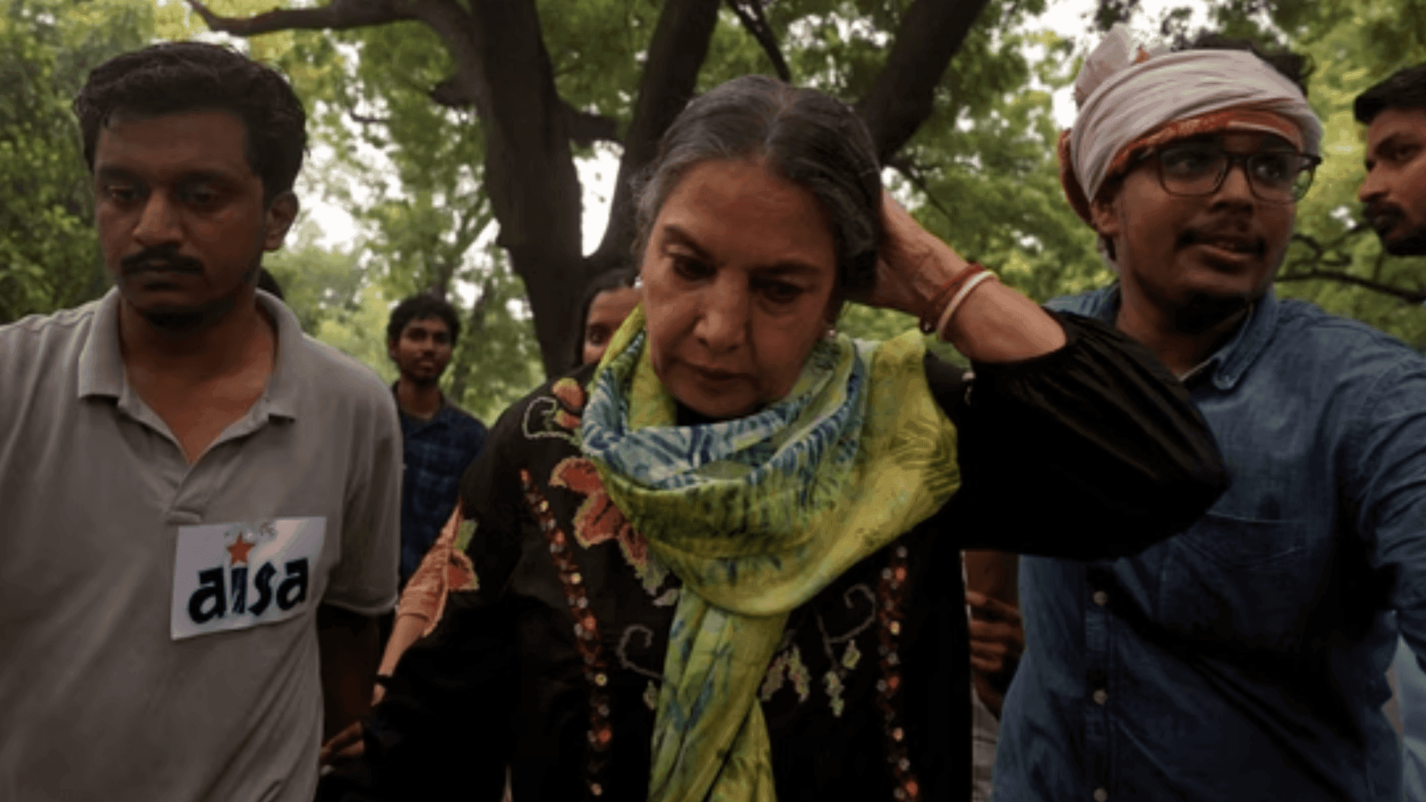 NEET Protest: Tear Gas Triggers Shabana Azmi’s Asthma