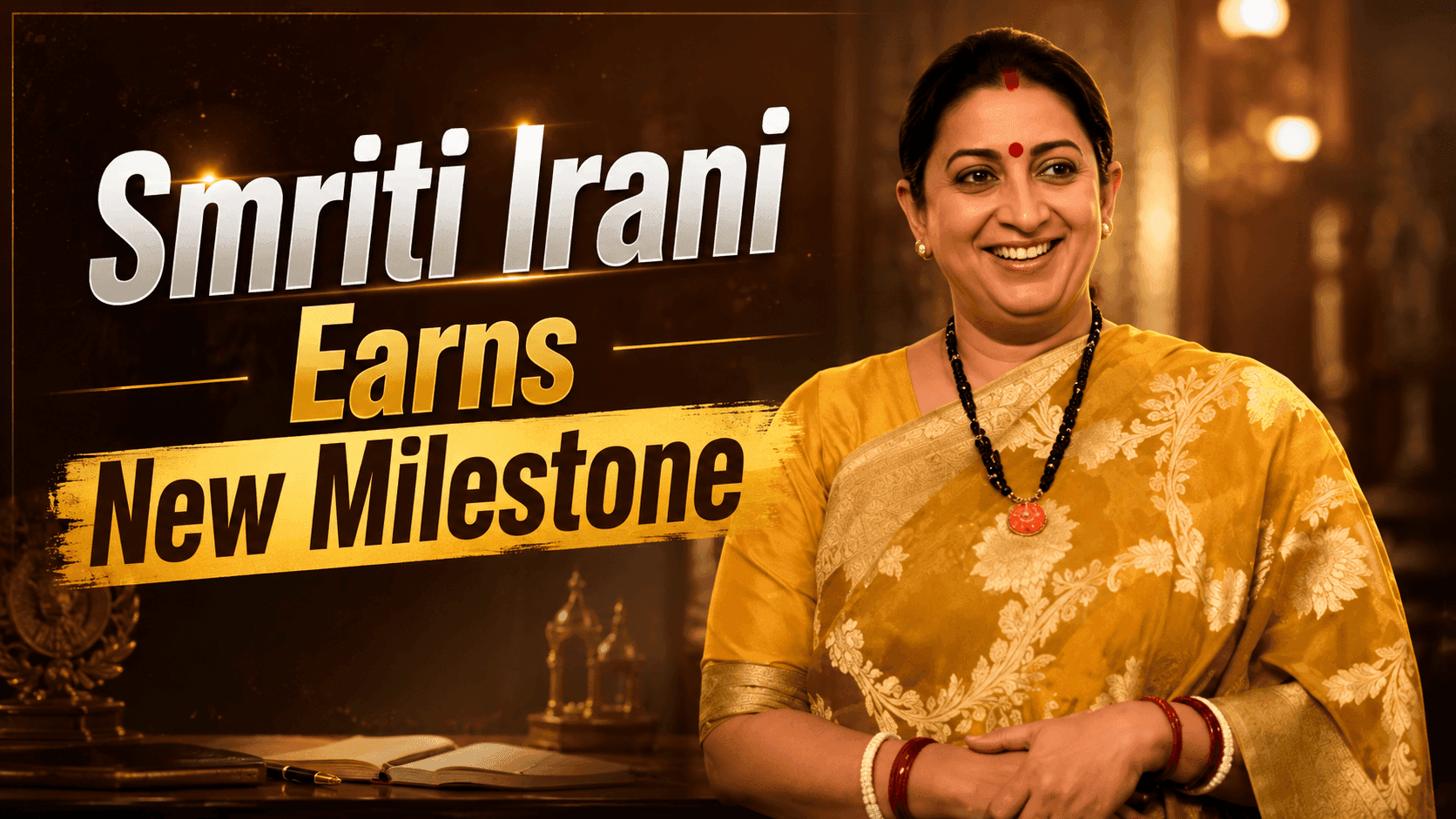 Smriti Irani Marks A Powerful Milestone In 2026