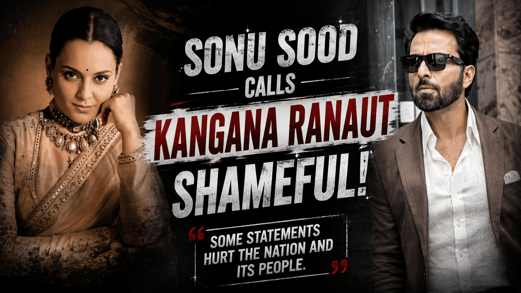 Sonu Sood criticised Kangana Ranaut