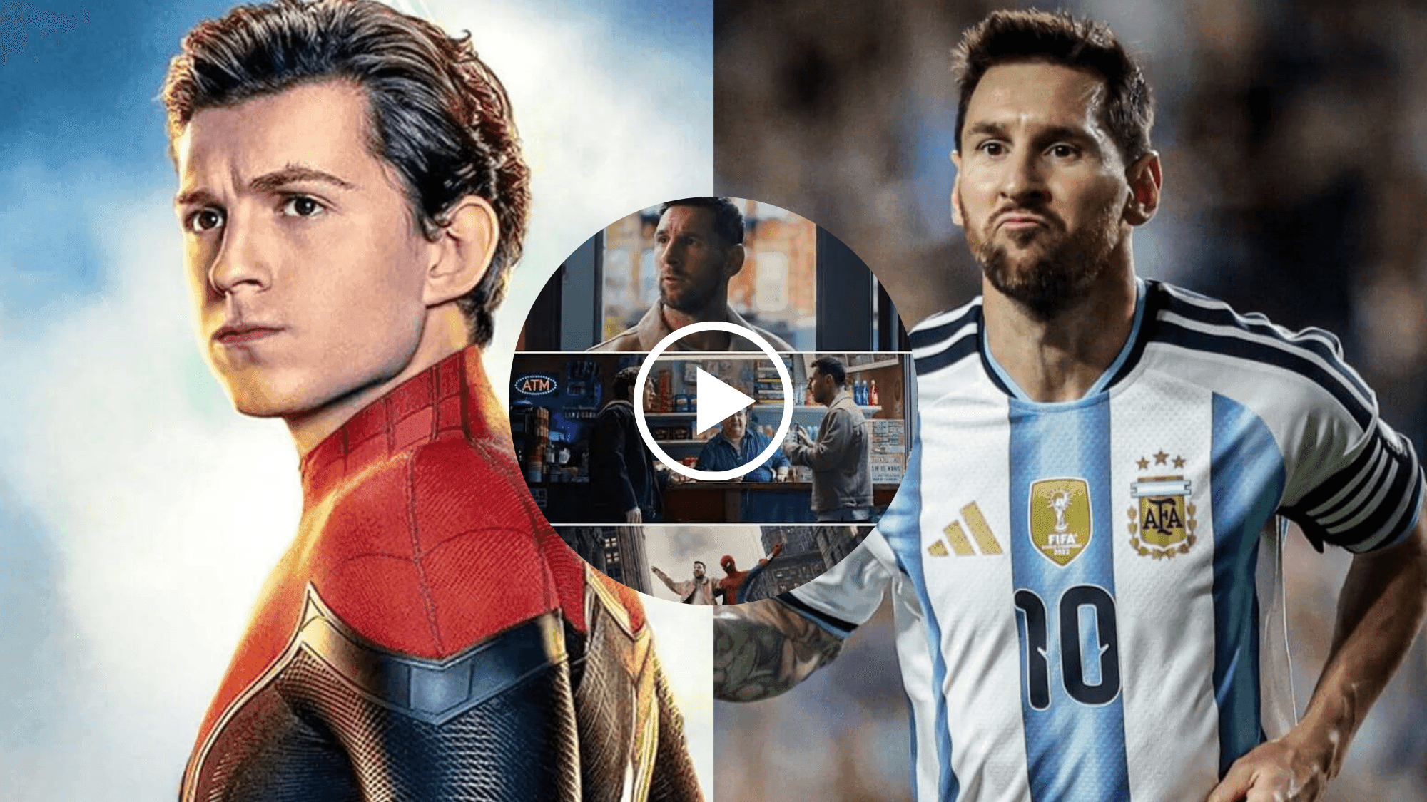 Lionel Messi's Spider-Man Promo With Tom Holland Goes Viral