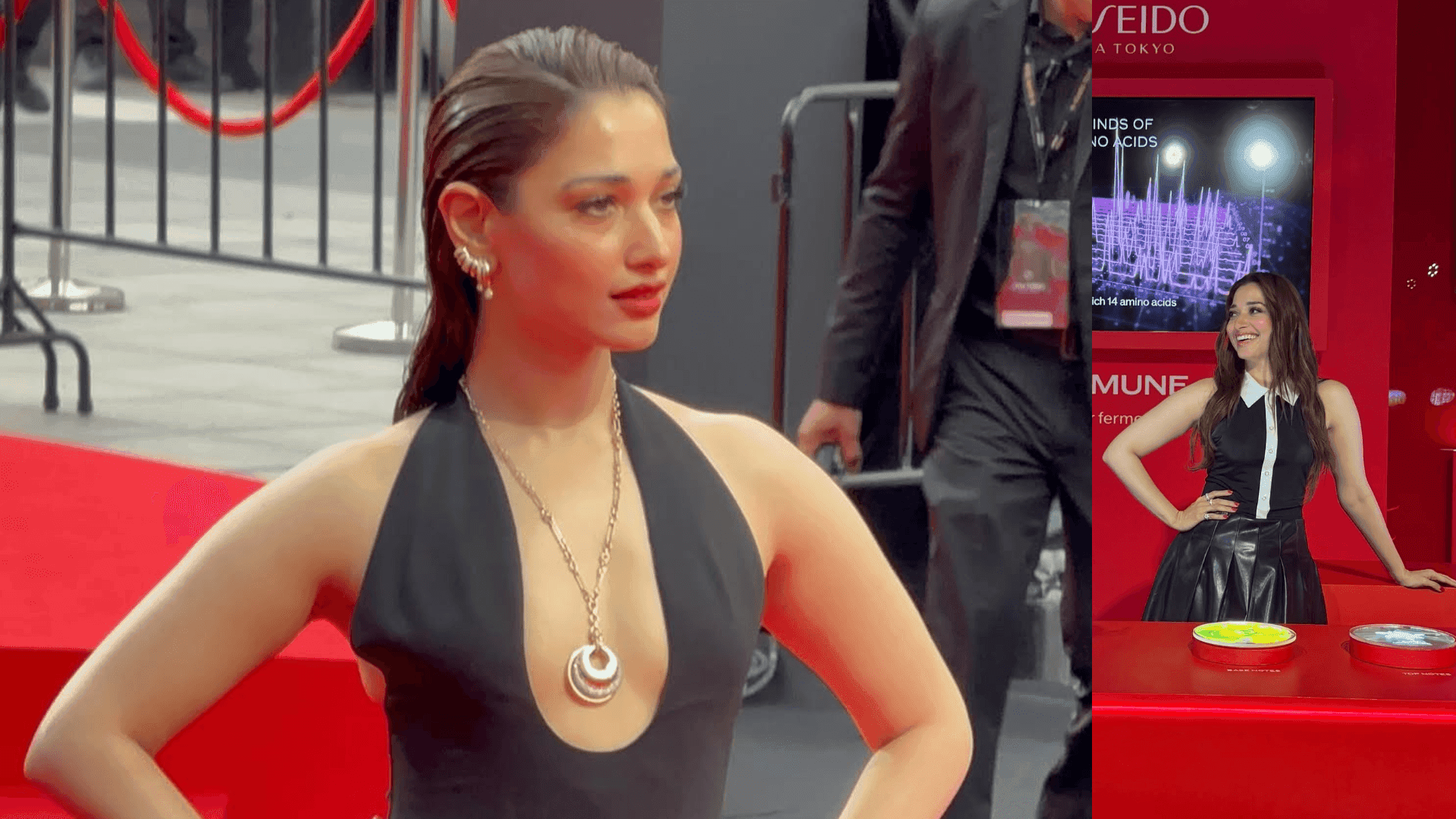 Tamannaah Bhatia Joins LISA And Win Metawin At Shiseido Event