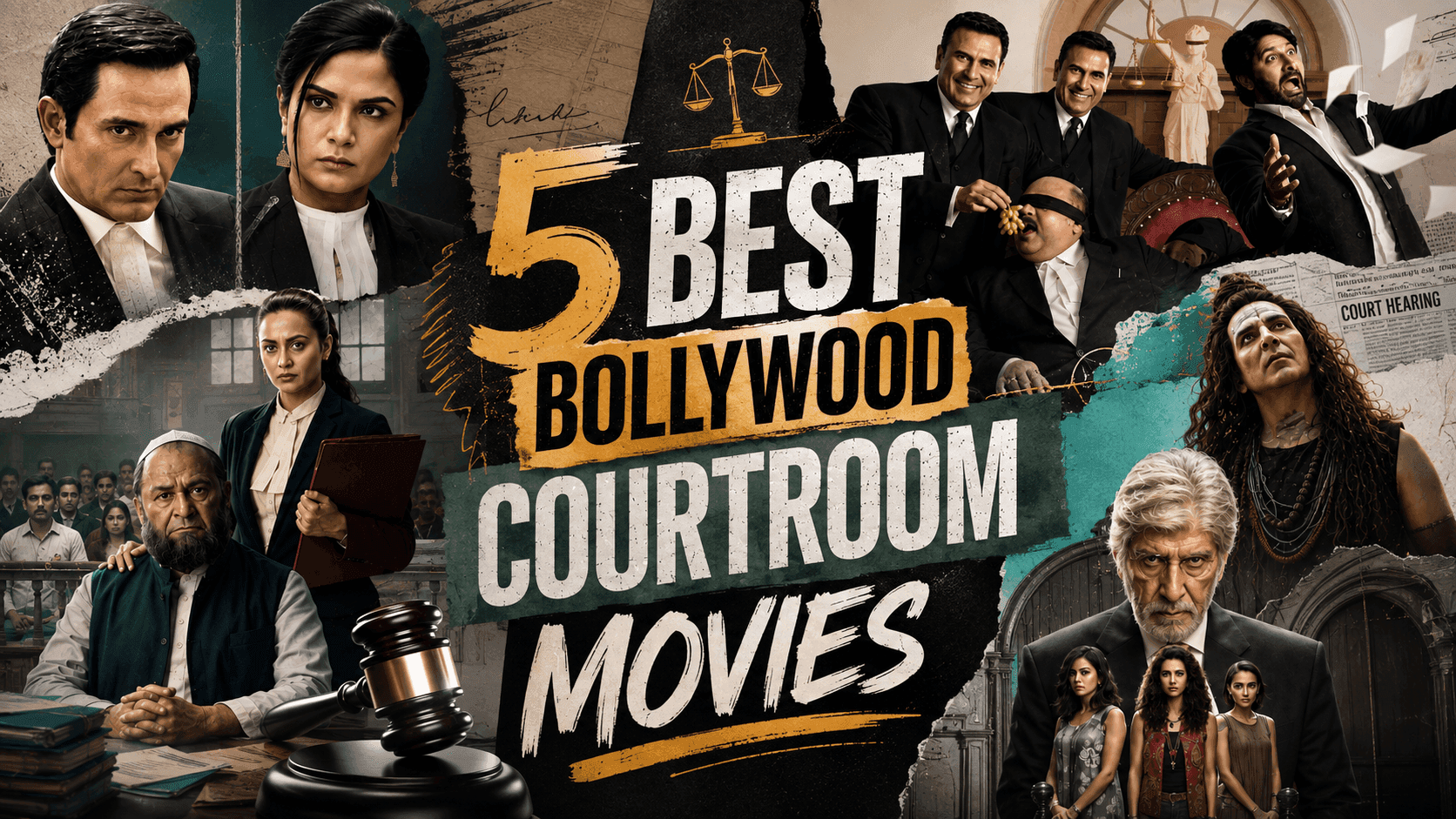 Top 5 Bollywood courtroom dramas