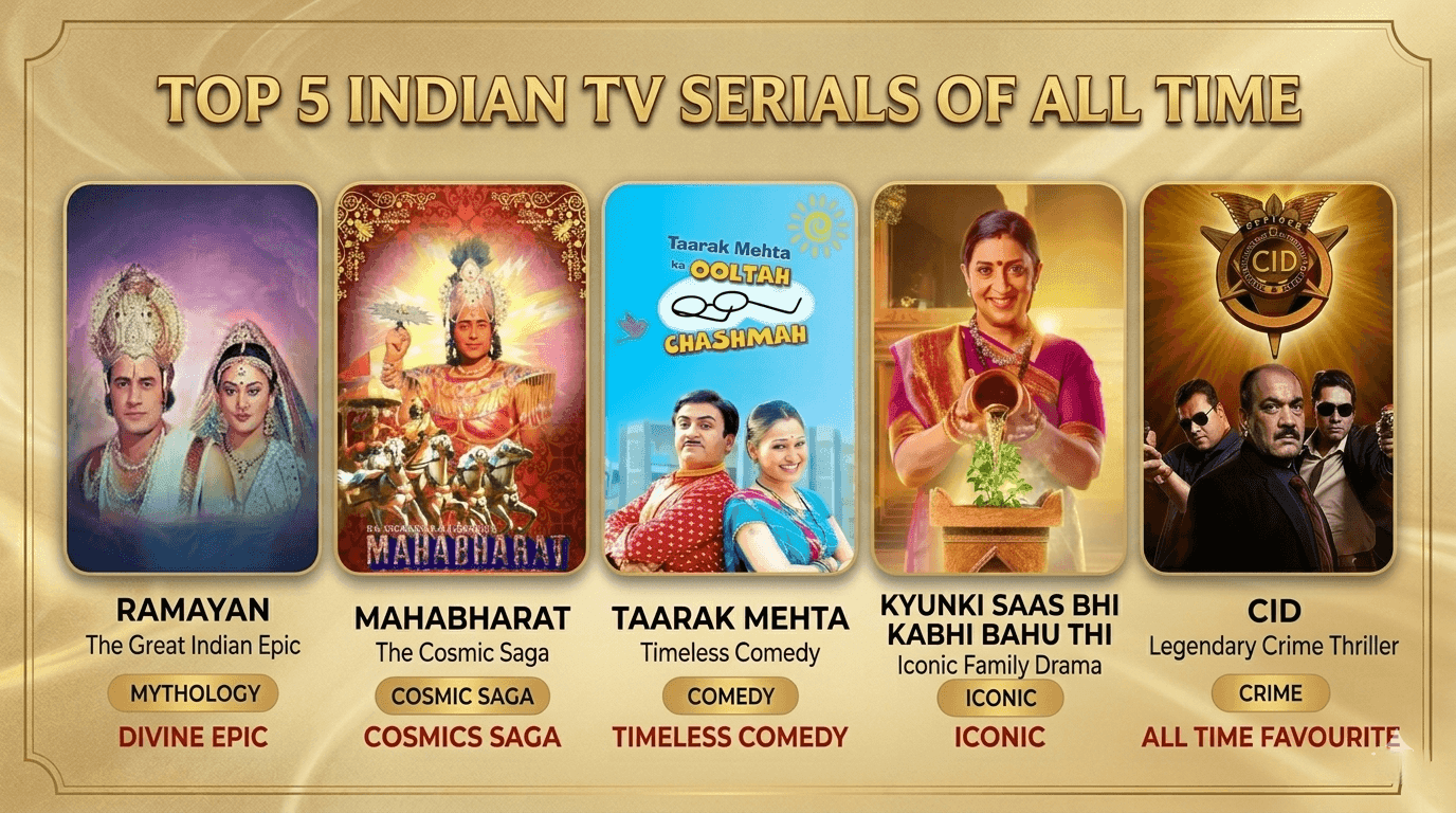 Top 5 Indian TV Serials You Must Watch