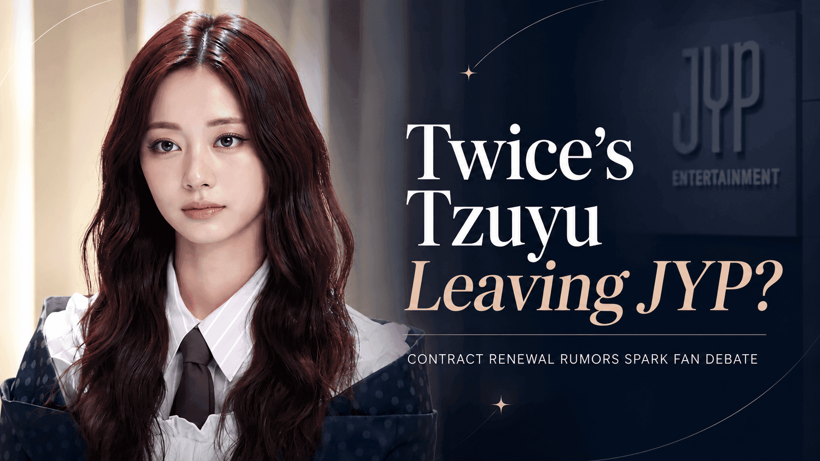 Is TWICE's Tzuyu Leaving JYP? Agency Breaks Silence