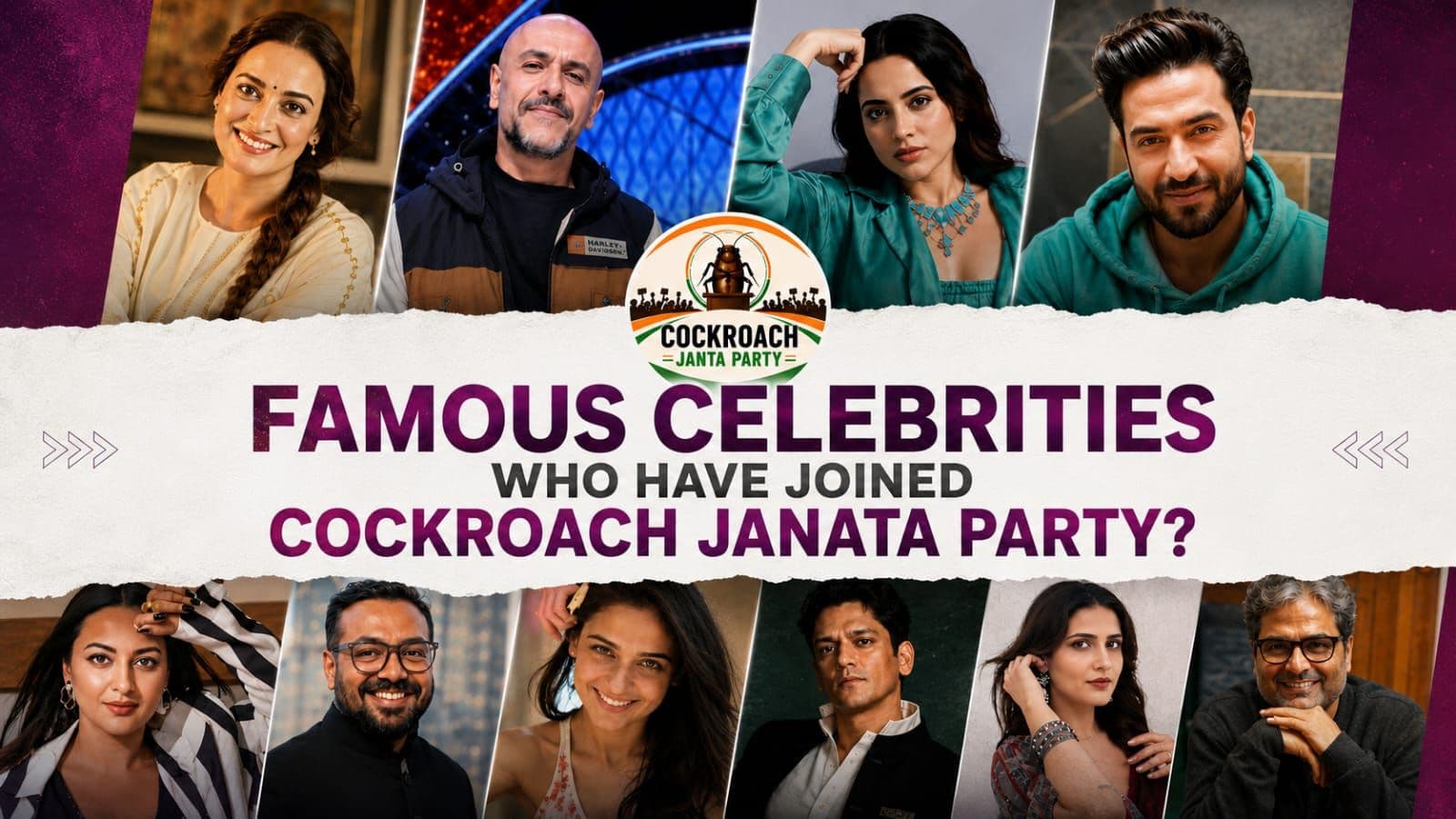 Indian Celebs React To Viral ‘Cockroach Janta Party’