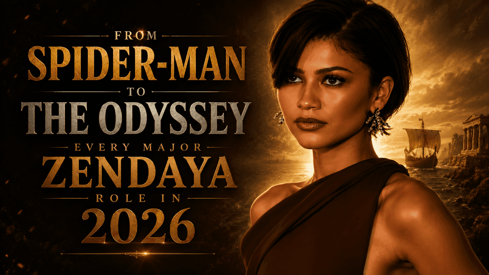 Zendaya's Biggest Roles in 2026: Spider-Man to Odyssey