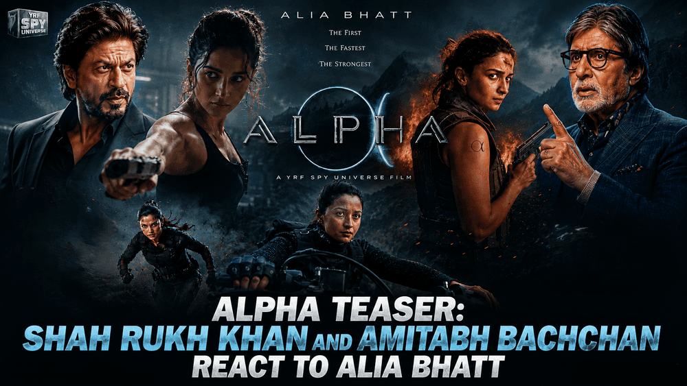 Alia Bhatt’s Alpha Teaser Leaves SRK and Amitabh Impressed