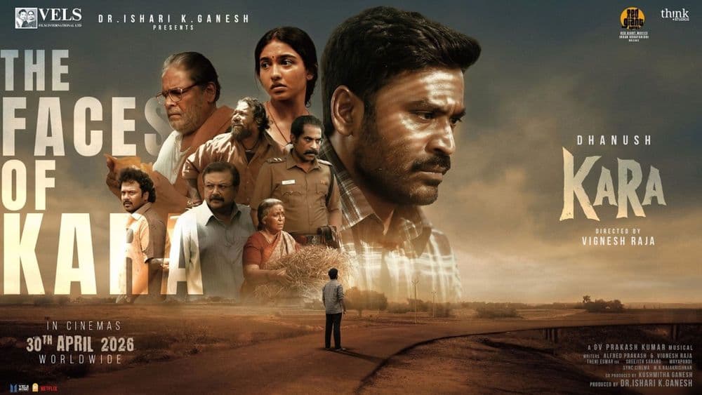 Kara Trailer Out: Dhanush Shines in Intense Action Drama Film 2026