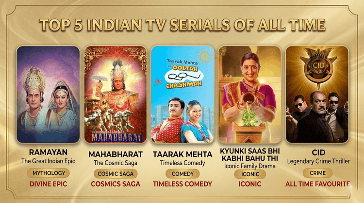 Top 5 Indian TV Serials You Must Watch