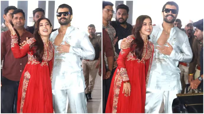 Vijay & Rashmika’s Royal Wedding: Grand Welcome in Hyderabad