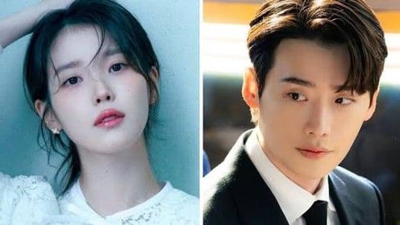 IU and Lee Jong Suk
