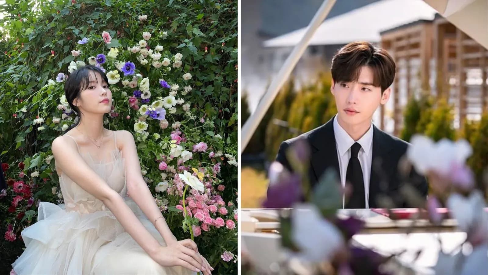 IU and Lee Jong Suk