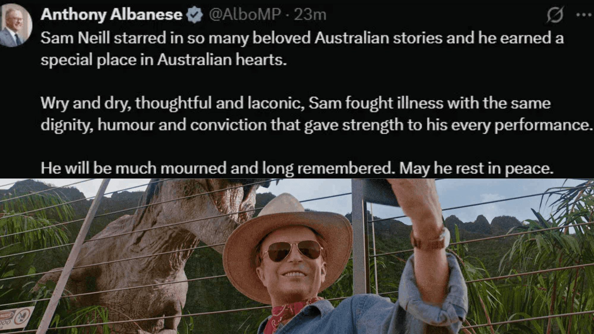 Sam Neill Profile