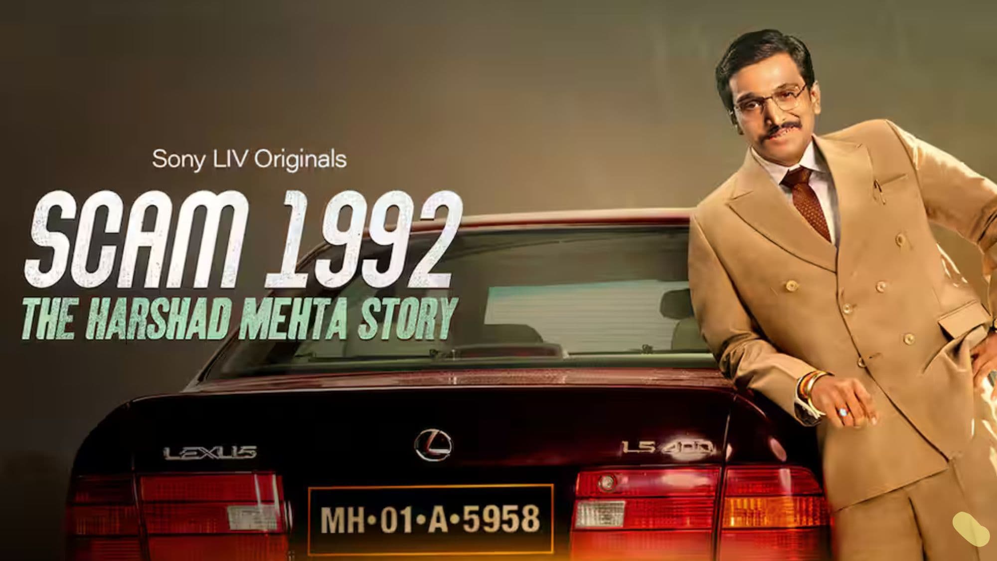 Scam 1992: The Harshad Mehta Story backdrop