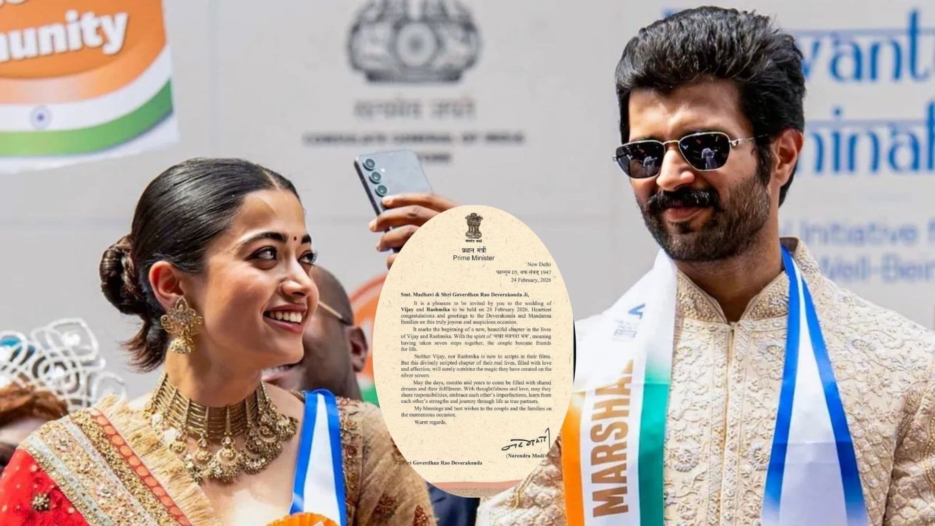 Vijay Deverakonda & Rashmika Mandanna Wedding 2026: PM Modi Sends Wishes
