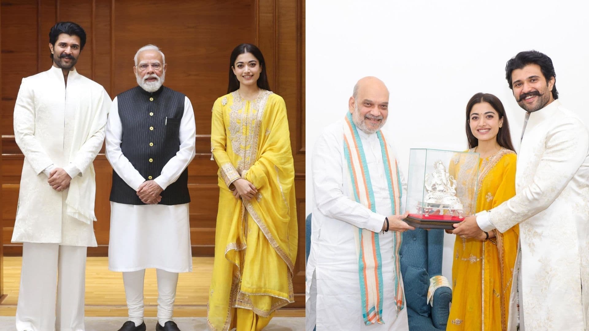 Vijay & Rashmika Invite Amit Shah and PM Modi to Their Wedding Reception