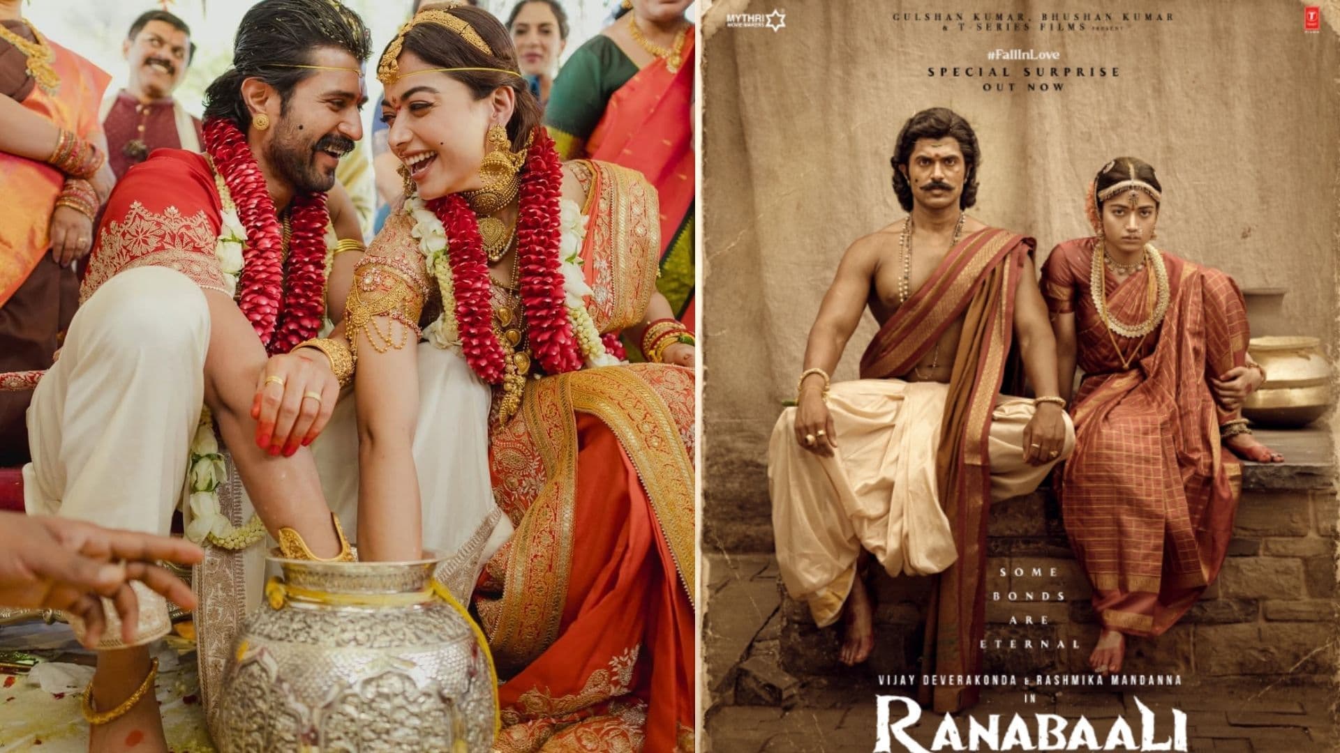 Vijay & Rashmika Wedding and ‘Ranabaali’ First Look Go Viral