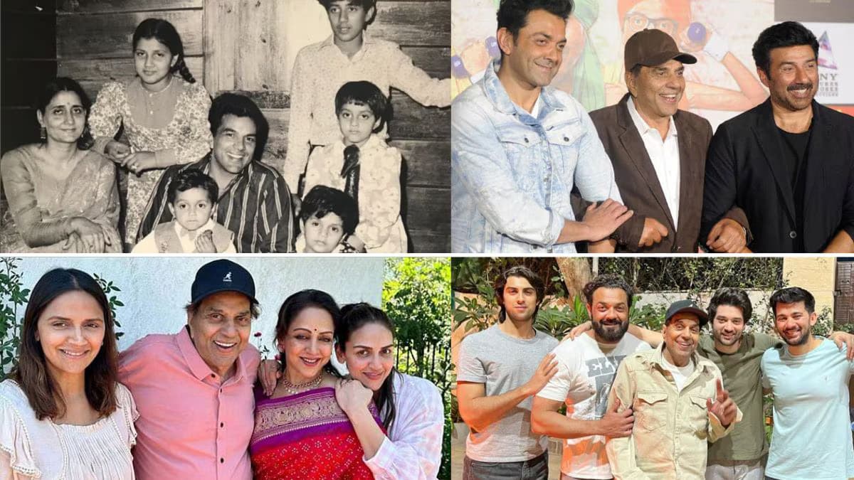 dharmendra-family photo