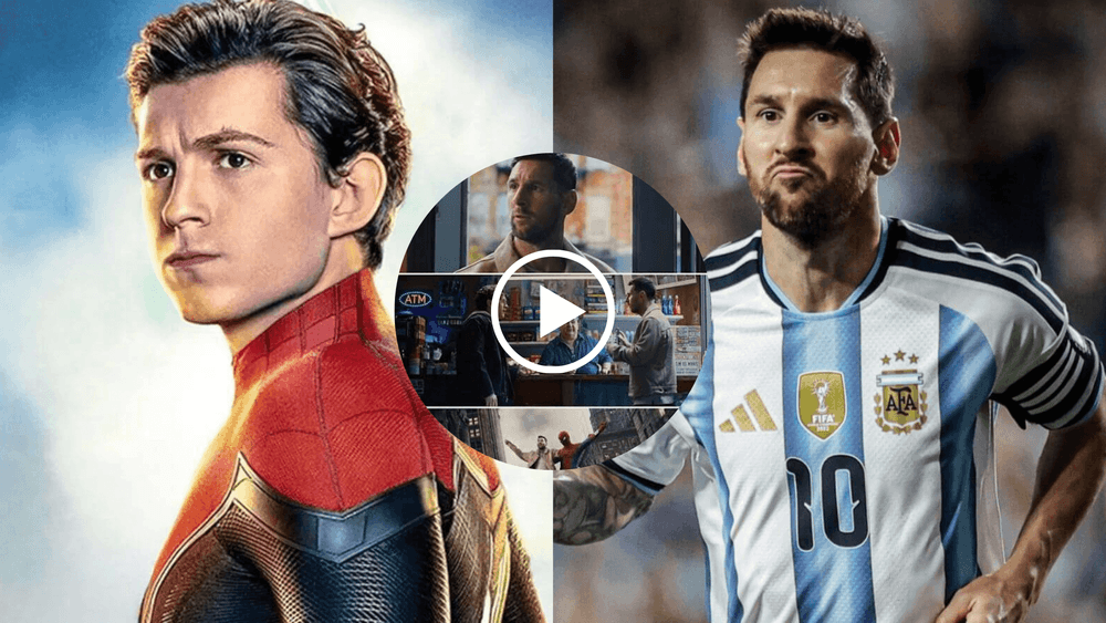 Lionel Messi's Spider-Man Promo With Tom Holland Goes Viral