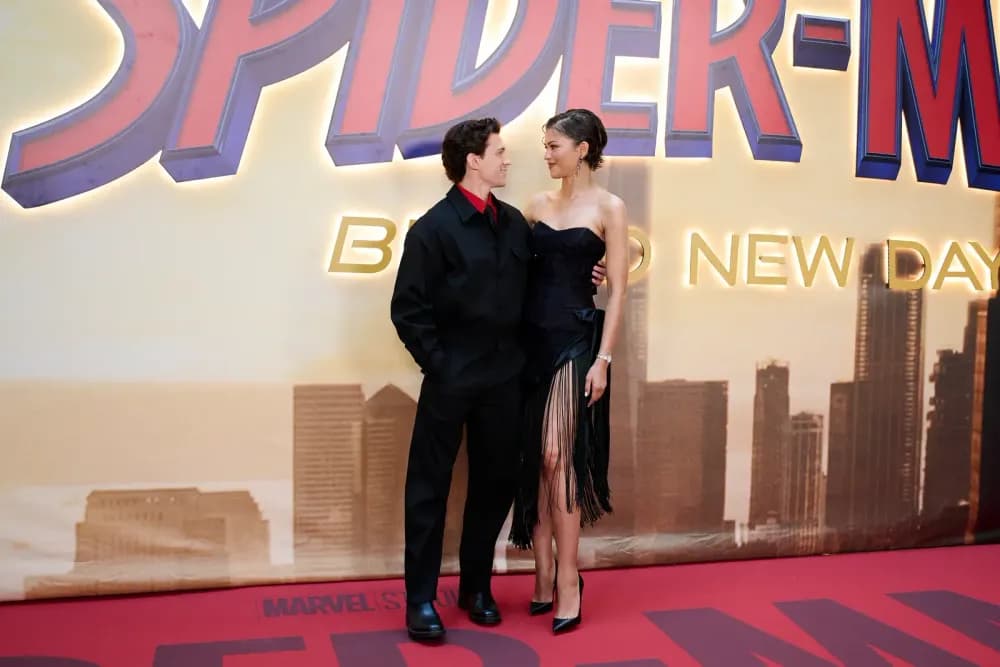 Zendaya and Tom Holland Stun at Spider-Man: Brand New Day Premiere
