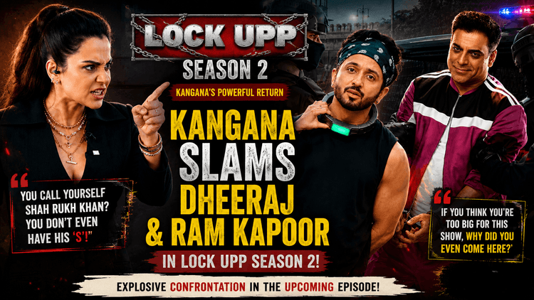 Lock Upp 2: Kangana's Epic Roast of Ram and Dheeraj