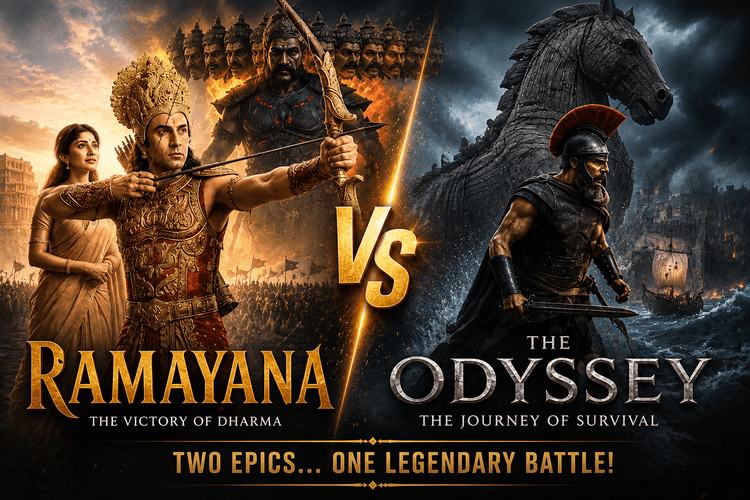 The Odyssey Sparks Ramayana Debate Over Penelope's Bow Scene