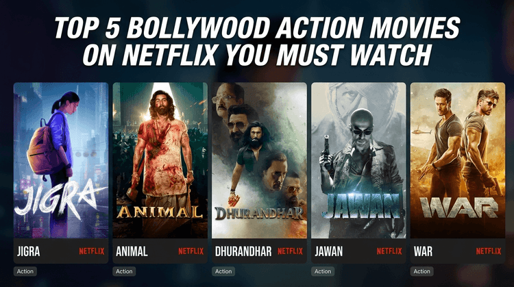 Top 5 Bollywood Action Thrillers on Netflix to Watch Today