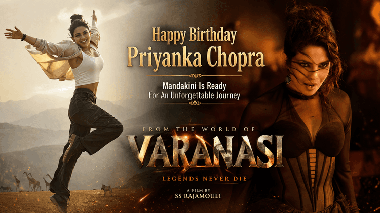Priyanka Chopra’s 44th Birthday: Varanasi Makers Reveal New Mandakini Look